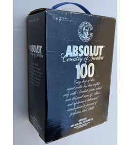 Водка Absolut Black 3 л в тетрапаке